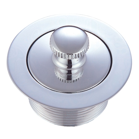 Pioneer Industries Bath Waste And Overflow-Lift And Lock Strainer; 1-1/2" CoarseThrd, Chrm X-6400030